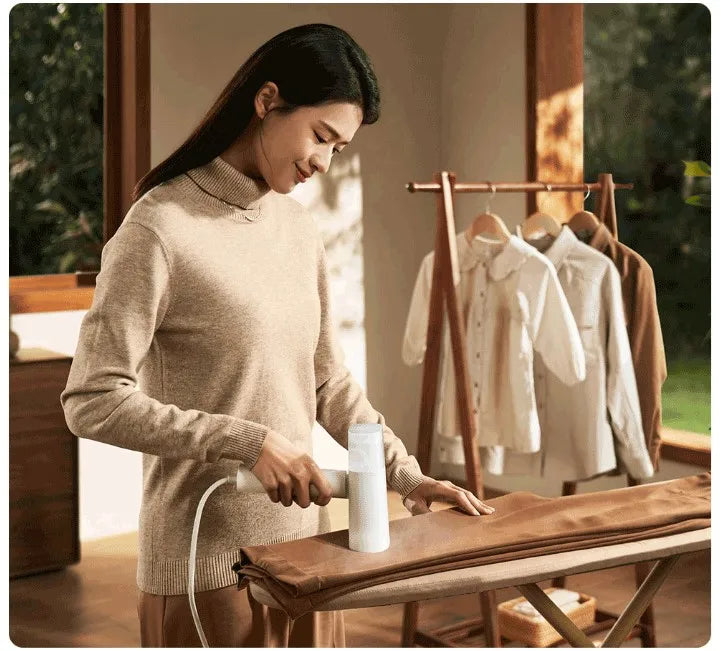 Original XIAOMI MIJIA Handheld Garment Steamer Iron Steam Cleaner for Cloth Home Electric Hanging Mite Removal Steamer Garment 2