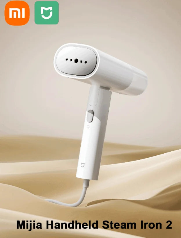 Original XIAOMI MIJIA Handheld Garment Steamer Iron Steam Cleaner for Cloth Home Electric Hanging Mite Removal Steamer Garment 2