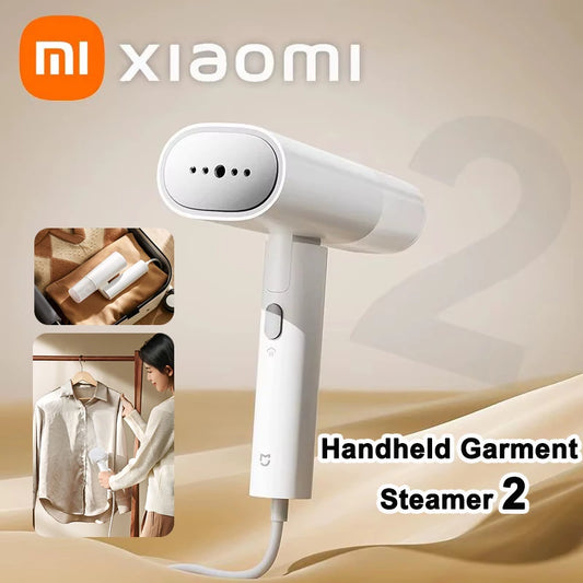 Original XIAOMI MIJIA Handheld Garment Steamer Iron Steam Cleaner for Cloth Home Electric Hanging Mite Removal Steamer Garment 2