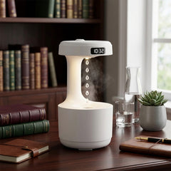 Anti-Gravity Humidifier with Levitating Water Drop Effect