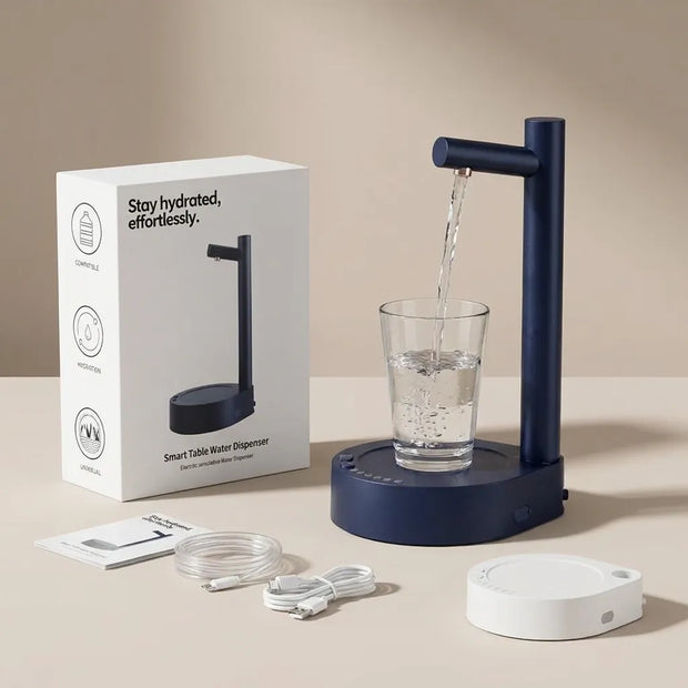 Rechargeable Electric Water Gallon Dispenser (USB Type-C)