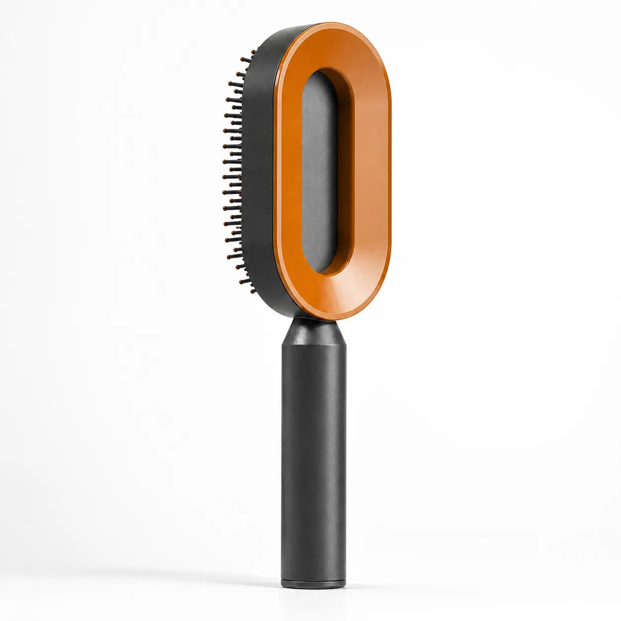 Self-Cleaning Hairbrush, One-Click Press Hair Removal, Anti-Static Scalp Massage Comb