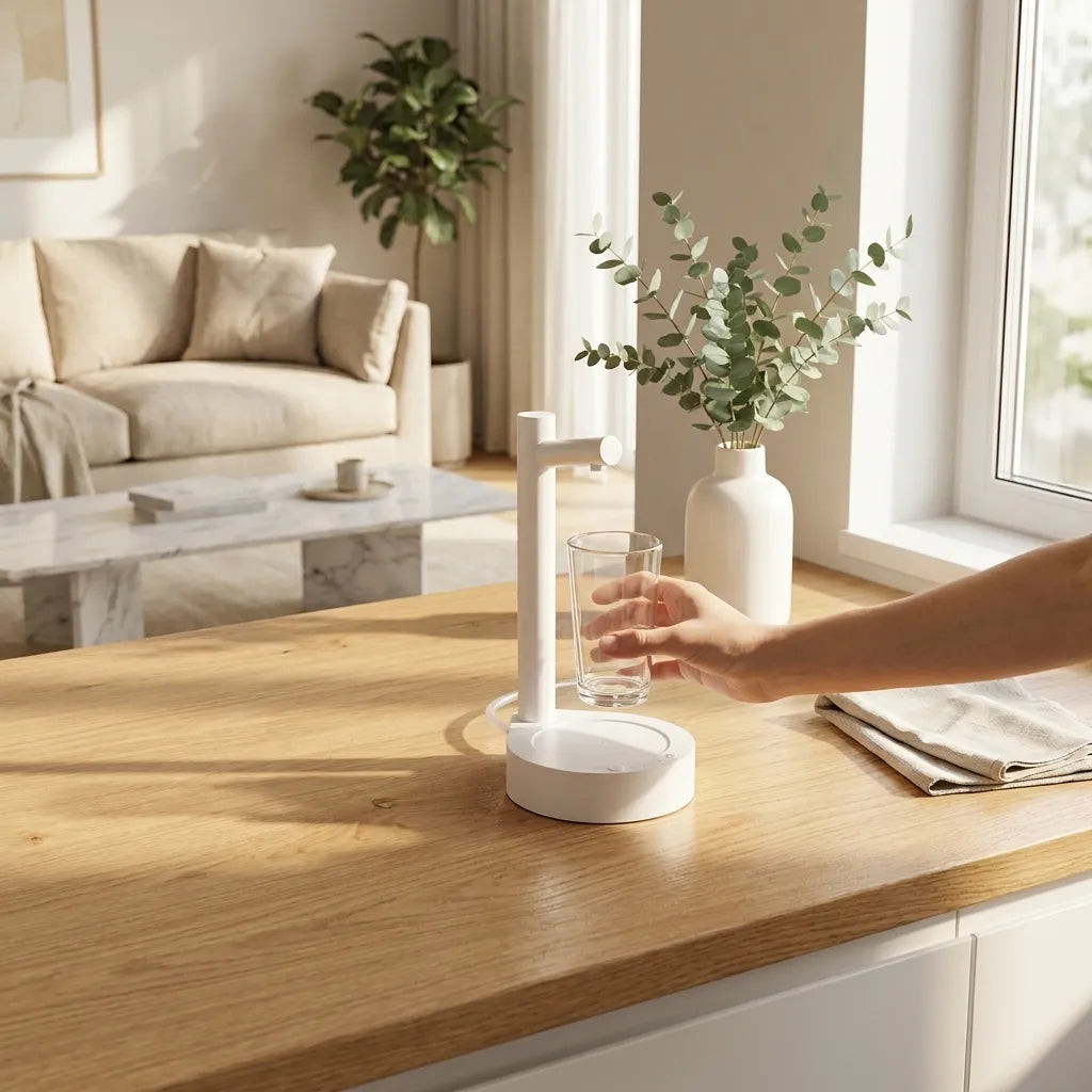 Rechargeable Electric Water Gallon Dispenser (USB Type-C)