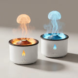 Volcano Flame Aromatherapy Diffuser with Jellyfish Smoke Ring Effect