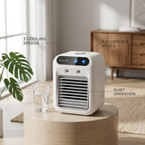 Portable USB Air Cooler Fan with Ice and Essential Oil Cooling