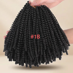 110g Clip-In Synthetic Hair Extensions, 8 Inch