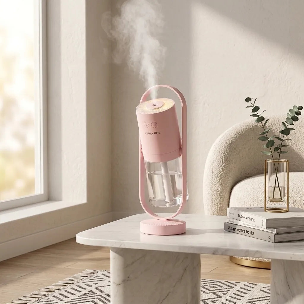Magic Shadow USB Humidifier with Projection Night Light