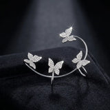 Butterfly Bow Ear Clip Earrings (No Piercing Needed)