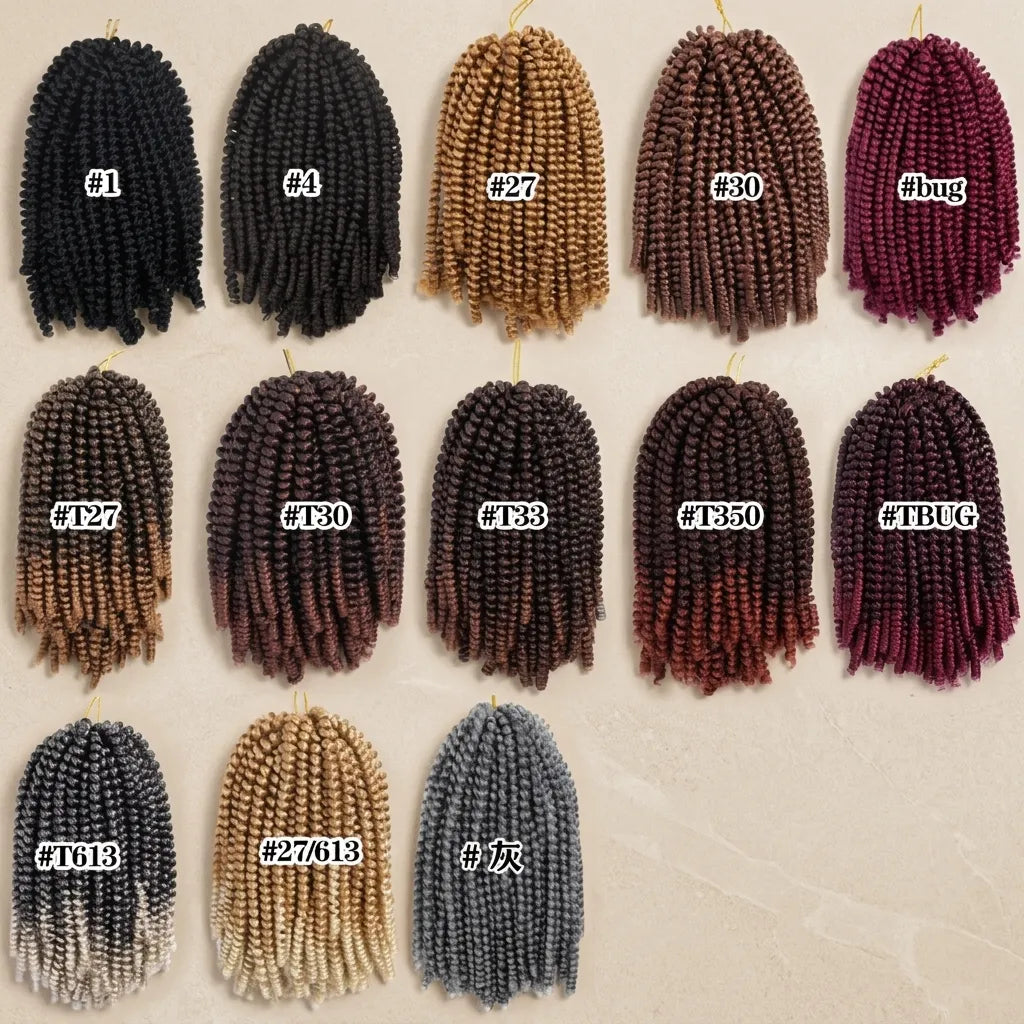 110g Clip-In Synthetic Hair Extensions, 8 Inch