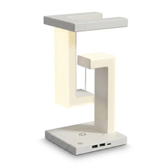Floating Wireless Charging Night Lamp (Magnetic Levitation, Touch Control)
