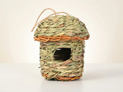 Hand-Woven Natural Grass Bird Nest House